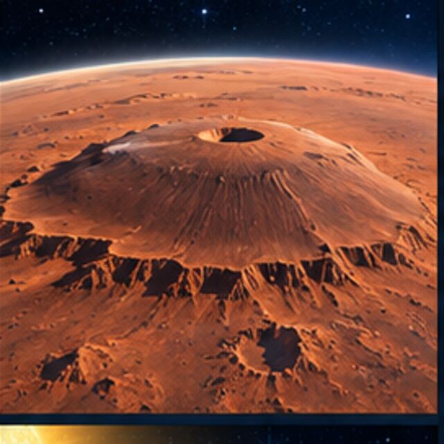 Mars has the Solar System’s largest volcano