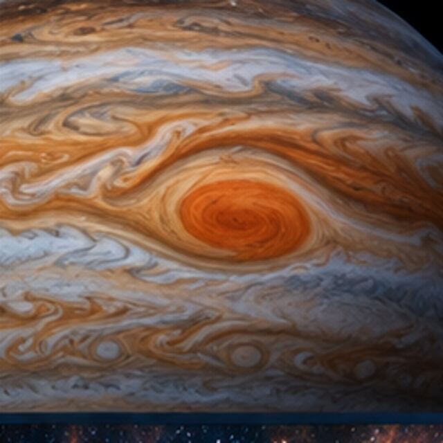 A giant storm rages on Jupiter