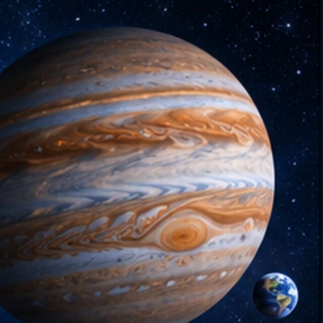 The largest planet — Jupiter