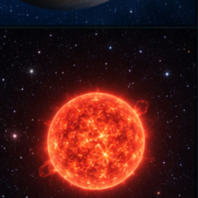 The closest star after the Sun — Proxima Centauri