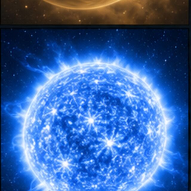 Some of the hottest stars are blue