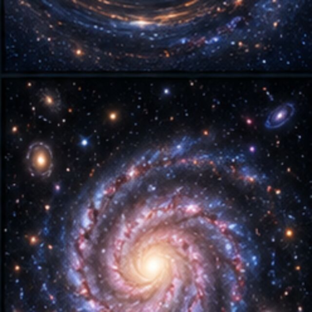 Some galaxies span hundreds of thousands of light-years